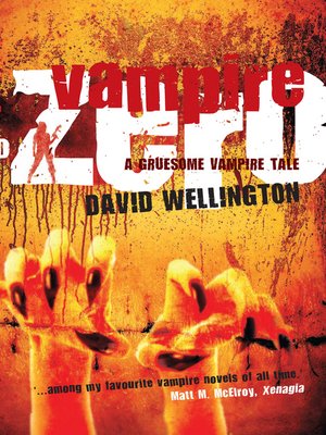 cover image of Vampire Zero: A Gruesome Vampire Tale